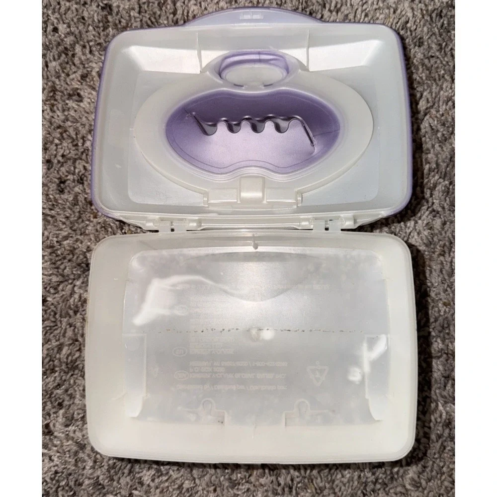 Cottonelle Flushable Wipes Dispenser Hard Container Refillable Tub EMPTY